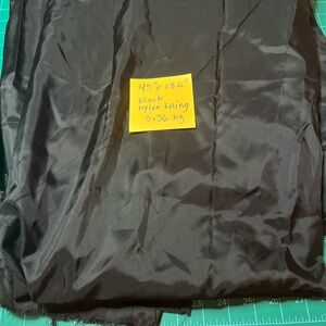 Black Nylon Lining
